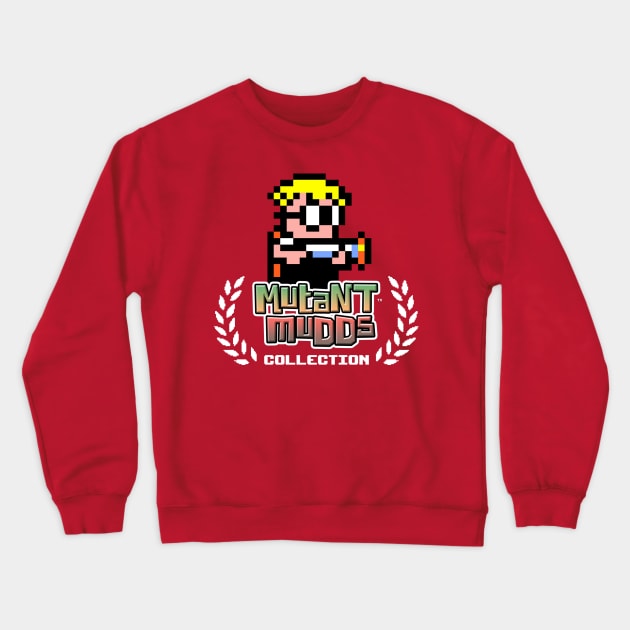 Mutant Mudds Collection Crewneck Sweatshirt by jwatsham